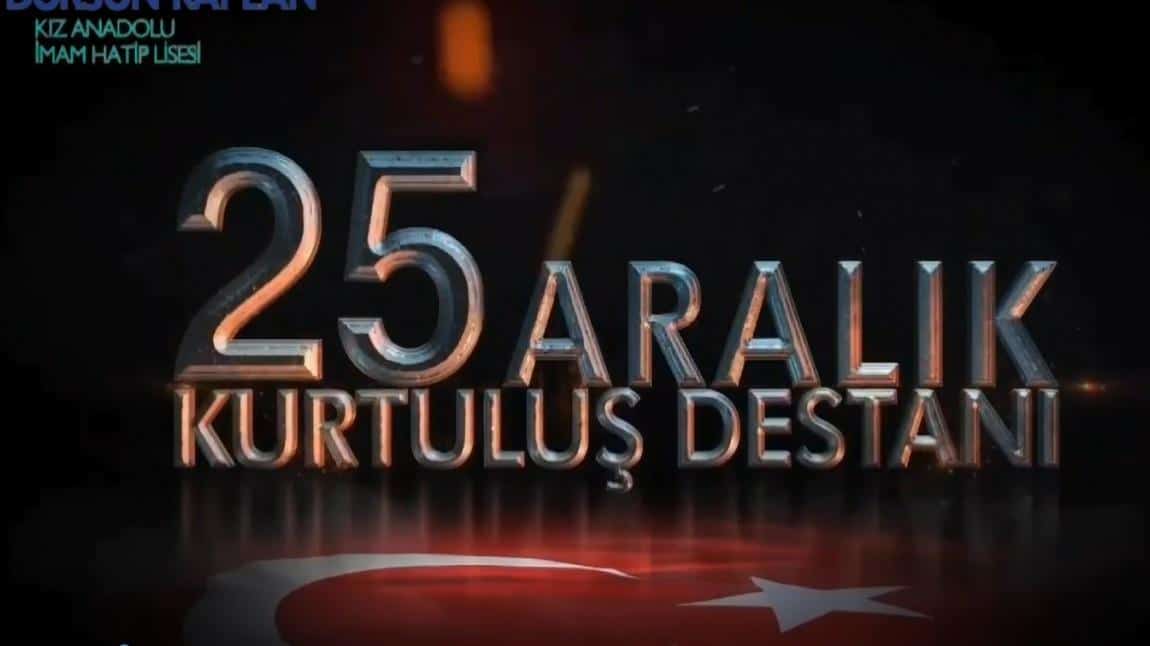 25 Aralık Gaziantep'in Kurtuluşu